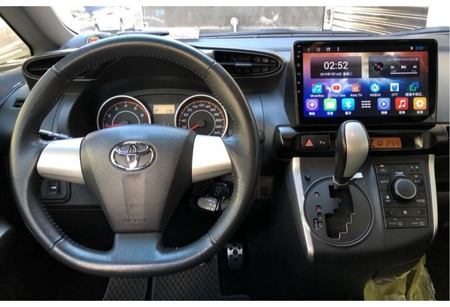 10吋 安卓機 支援 CarPlay Android Auto 衛星導航 倒車顯影 汽車音響, 8核心, 4+64G 含框+ 線+ 倒車鏡頭