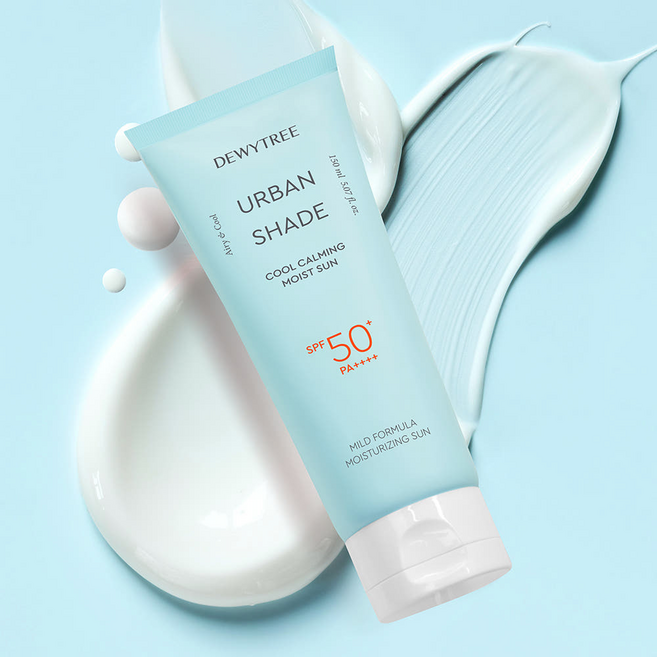 듀이트리 어반 쉐이드 쿨 카밍 수분 선크림 SPF50+ PA++++, 150ml, 2개