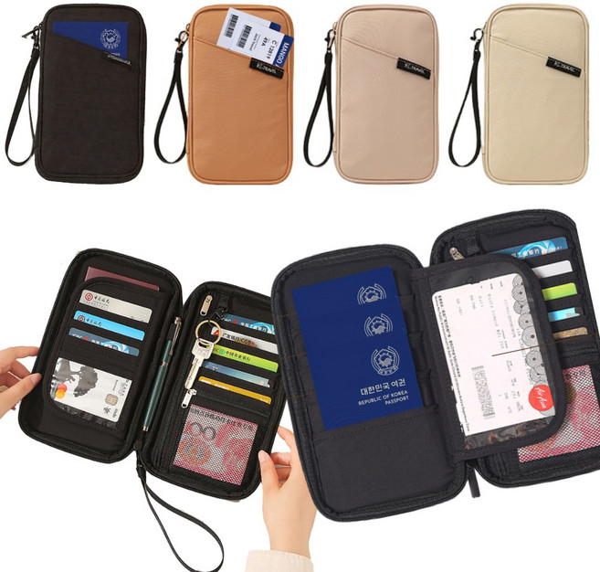 노이조이 T400 가족 여권 파우치 지갑 케이스 가방 해외여행필수품