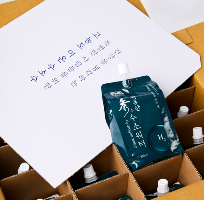 덕유산 수 수소워터, 500ml, 80개
