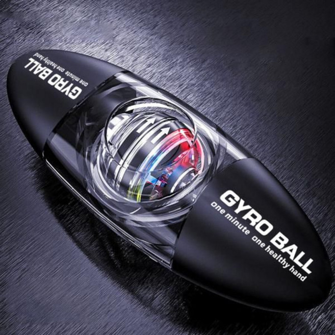 손목 스핀 양손 자이로볼 이두근 악력 전환근 P522, 단품, 1개