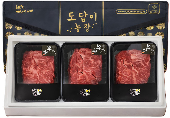닥터안스프레쉬 호주 청정 와규 냉장 꽃등심 선물세트 1.2kg, 1세트