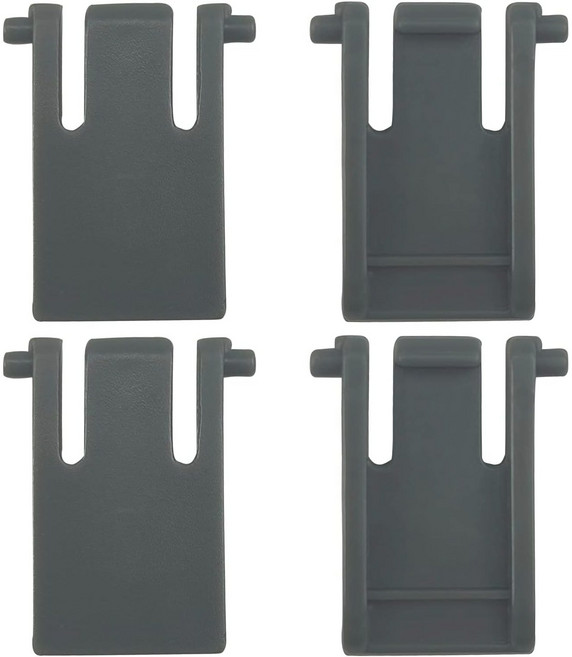 키보드용 브래킷 다리 로지텍 키보드 높이조절 레그 스탠드 키보드 교체 부품 4개, MK120