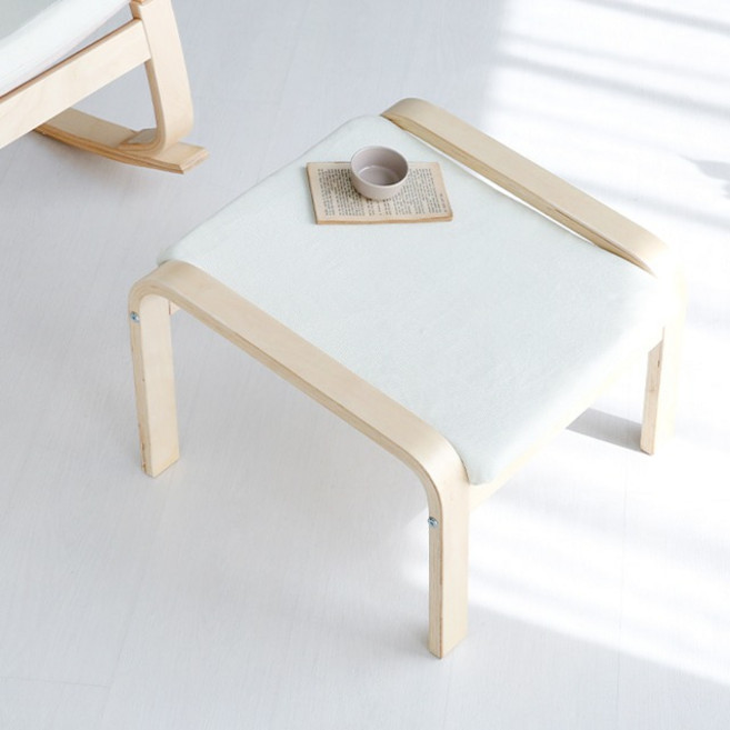 마켓비 EBO 풋스툴 H38 당일발송 24321, 라이트그레이