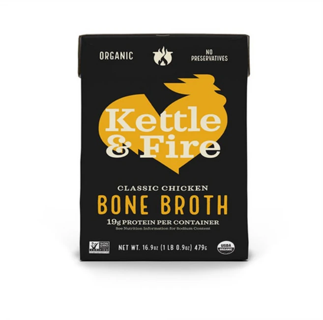 케틀앤파이어 치킨 뼈육수 479g 6개 - 쿠팡