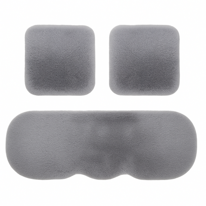 팰리스 코마 차량용방석 자동차겨울방석 자동차시트커버 양모카시트 방석세트1세트, (01)그레이, 1세트