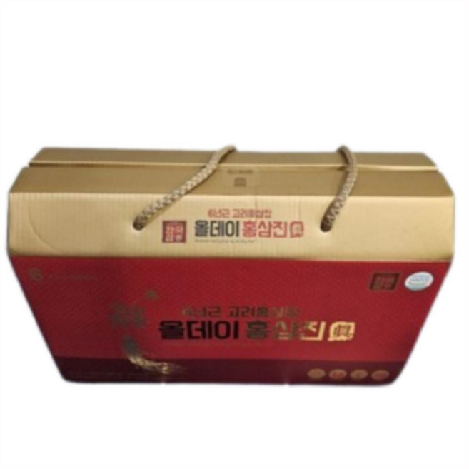 한국삼 6년근 고려홍삼정 올데이 홍삼진 30포, 1.5L, 4개