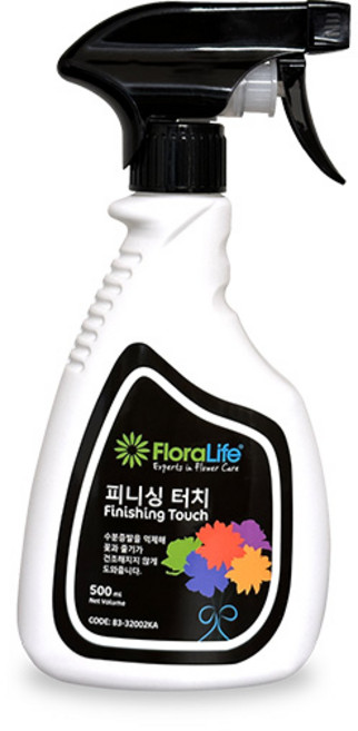 절화수명연장제 피니싱터치 500ml 수분증발억제, 1개