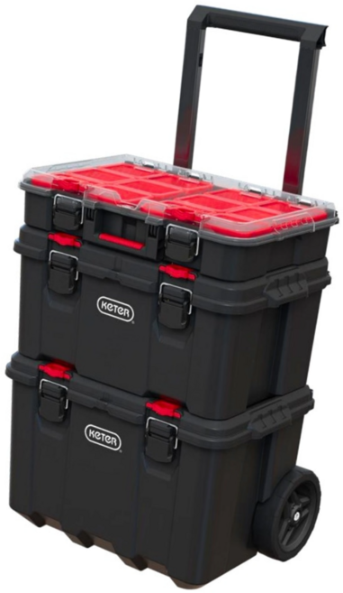 케터 Stack N Roll 3단 공구함 세트, 1세트