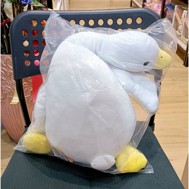 大白鵝 造型娃娃 絨毛玩具, 白, 1個, 30cm