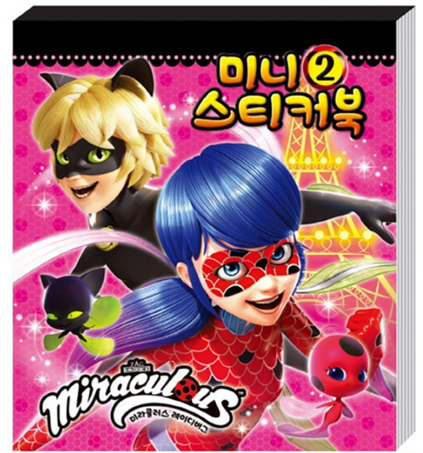 미니 스티커북 - 미라큘러스 레이디버그 2, 없음