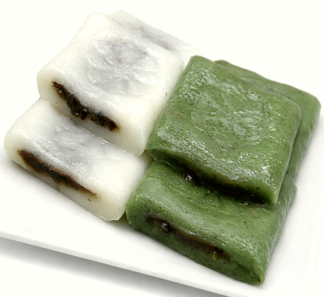 (나눔)백쑥앙금절편떡 1kg+1kg 굳지않는떡 개별포장~, 1kg, 2개