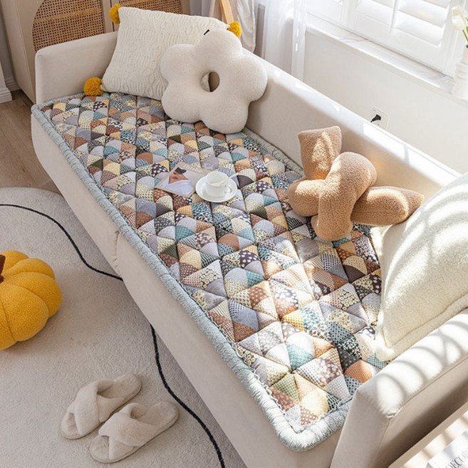 리진 퍼프 퀼트 소파패드 2인용 (70X150cm)