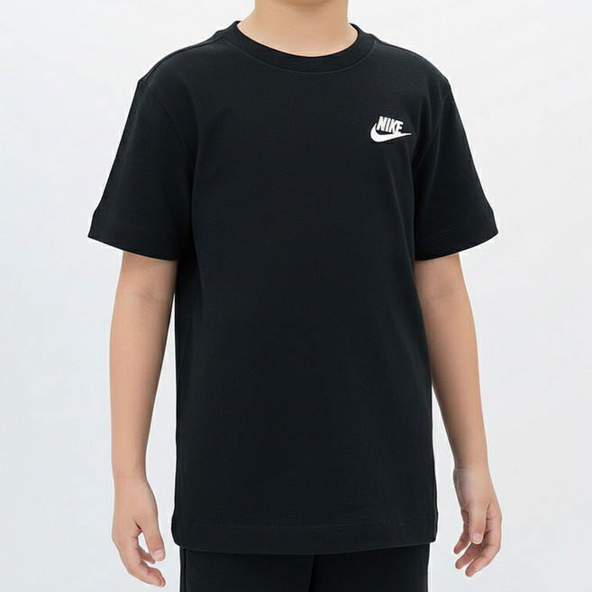 나이키 어린이 반팔티셔츠 부드러운 착용감의 주니어 티셔츠 데일리 기본티셔츠 편안한 일상복 면티셔츠 라운드넥 숏슬리브