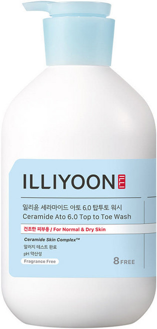 일리윤 세라마이드 아토 6.0 탑투토워시, 900ml, 1개