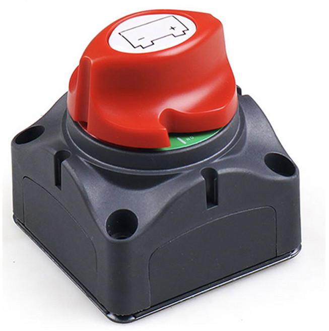 오아시스 고용량 자동차 킬스위치 배터리 전원 차단기 회전형 방전 방지, 1개, 고용량 킬스위치(고급형2단)