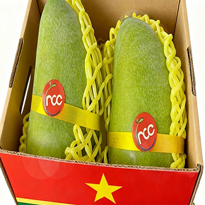 Thomy 베트남 항공직송 코끼리(다일론) 그린망고 1.2~1.3kg 1.5kg 2.5kg 5kg (Xoai tuong), 1박스, 1.5KG(2EA)