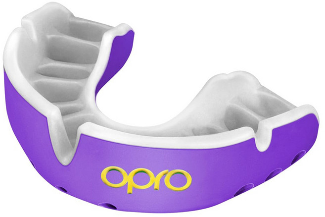 OPRO 골드 마우스피스 마우스가드 퍼플, 1개