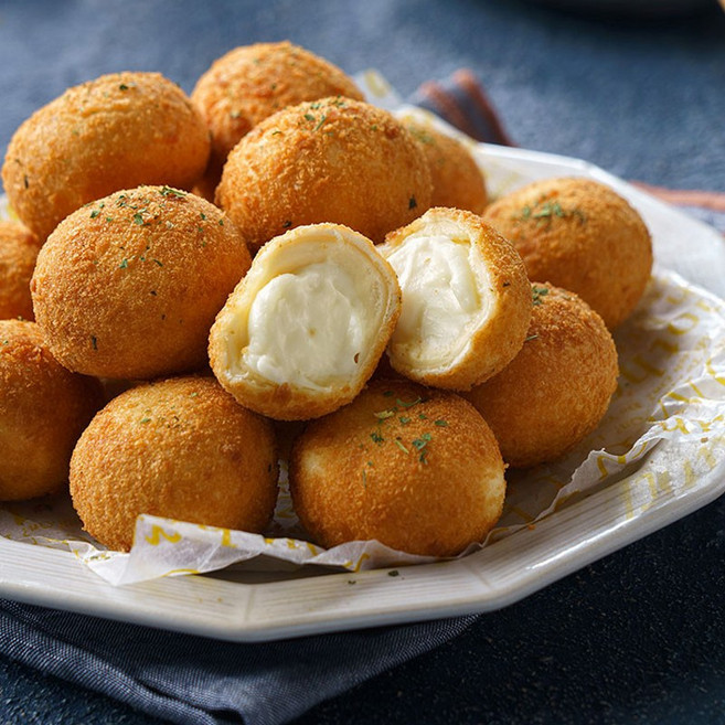 정봉이네 모짜렐라 가득 들어간 대용량, 크림치즈볼, 750g, 2개