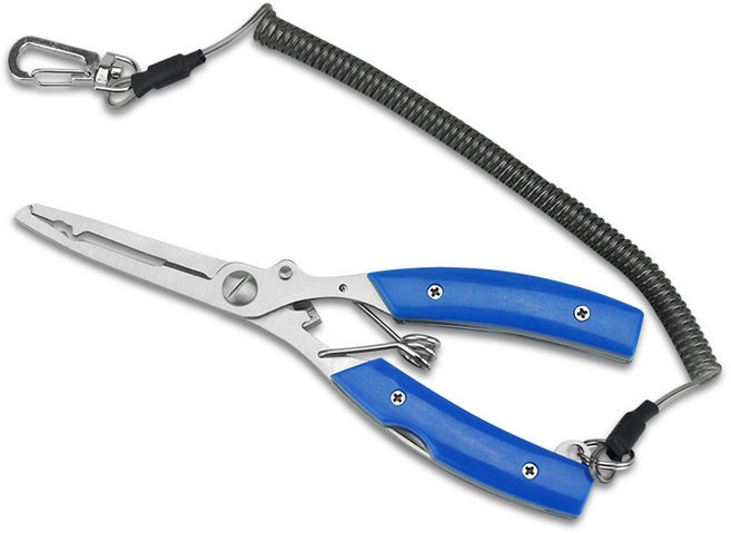 다기능 플라이어 5in1 낚시 플라이, 블루, 1개