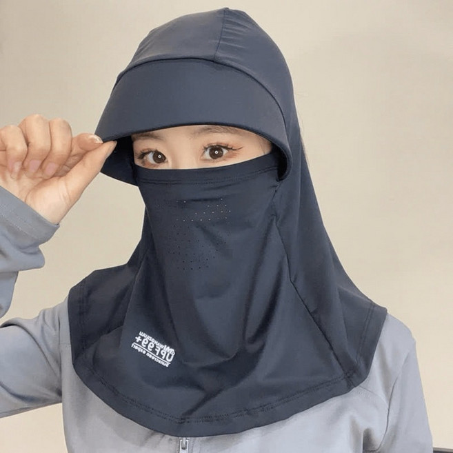SHI MA KOU LAN 冰絲抗UV漁夫帽