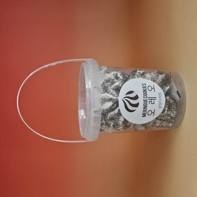 수제 머랭쿠키 오레오 520m; 답례품 어린이집간식 승진 조카간식 어르신간식, 1개, 520g