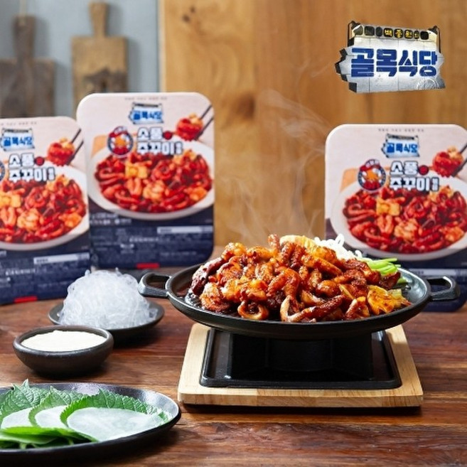 백종원의 골목식당 소풍온 쭈꾸미, 8개, 300g
