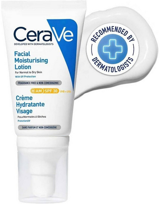 세라비 AM 페이셜 모이스처라이징 로션 SPF30 CeraVe AM Facial Moisturising Lotion SPF30 52ml, 1개