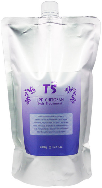 TS LPP 키토산 헤어 트리트먼트 헤어팩 1000g, 1kg, 1개