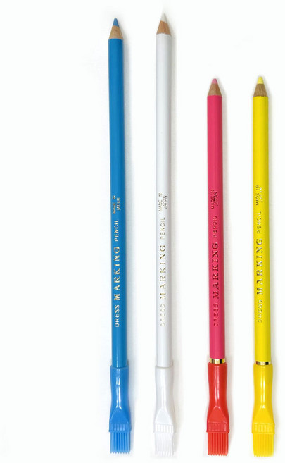 일제 솔 연필초크 초크펜슬 4색 세트, 1개