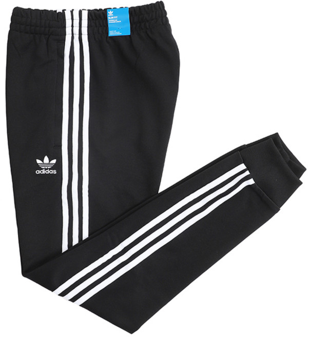 阿迪達斯男款原創超級明星長褲