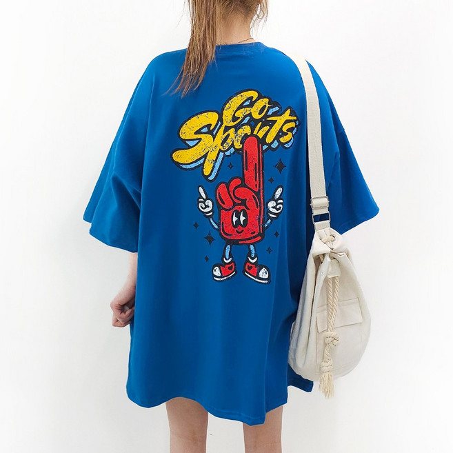 [5XL 3COLOR] 넘버원 빅사이즈 반팔티 55~99까지 루즈핏 오버사이즈 박스티 남여공용 홈웨어