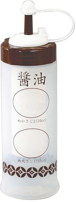 타이와 조미료 넣기 간장 전용 병 360ml 원푸시 10cc 15cc 일본제 사지카겐 M ME400S, 1개, 1ml