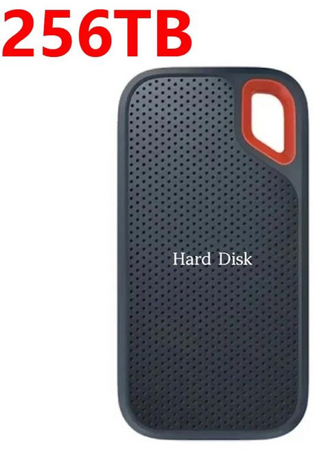 Lenovo 하드 디스크 모바일 SSD E60 1TB 2TB 256TB USB 3.1 HD 노트북 PS5 모바일 하드 디스크 HDD 스토리, 10 256TB, 10) 256TB