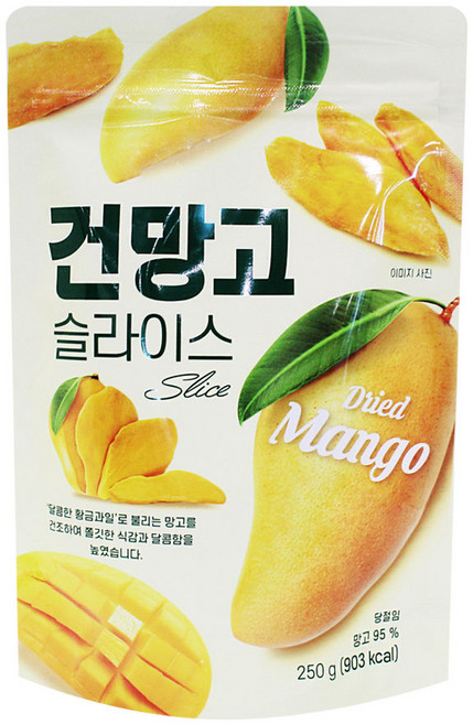 건망고 슬라이스 250g, 상세 설명 참조, 1개