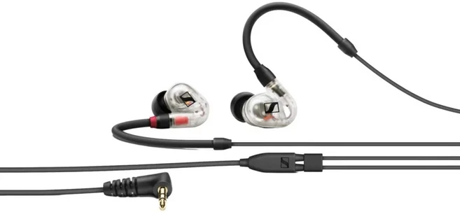 호환 Sennheiser IE 100 Pro 다이나믹 인이어 유선 모니터링 헤드폰(소음 차단 기능 포함) 음악 제작용 분, 02 CLEAR IE100 Pro
