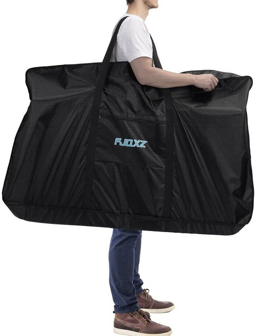 탐티 자전거 여행 가방 접이식 26인치 1680D 방수 포장 기차 여행용 케이스, 1개