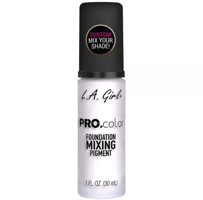 L.A. Girl PRO.color 파운데이션 믹싱 안료 화이트 GLM711 144976, L.A. Girl PRO.color 파운데이션 믹싱 안, 1개, White - 쿠팡