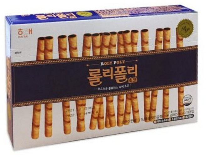 해태 롤리폴리초코 10gx19입, 없음