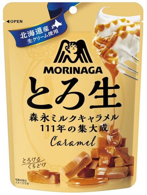 모리나가 제과 토로 생 카라멜 60g 일본, 1개