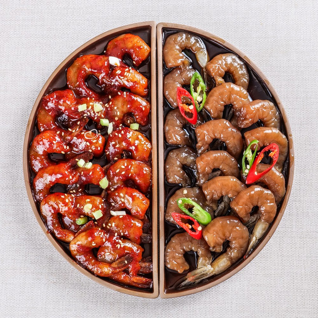 [선김치] 먹기편한 간장 깐 새우장, 1개, 1kg