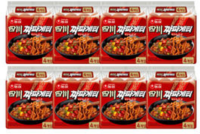 농심 사천짜파게티 137g 4입 8개, 32개