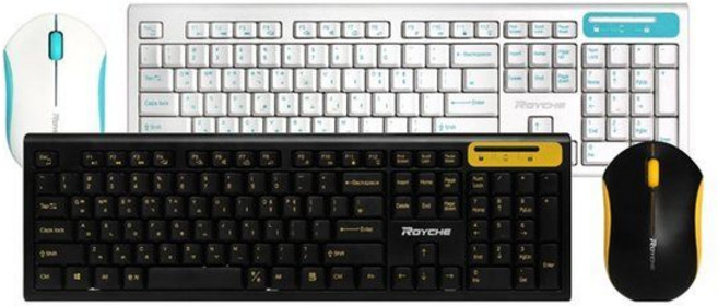 로이체 테온셀 무선 키보드 마우스 세트 RX-3100/블랙, 로이체 테온셀 무선 키보드 마우스 세트 RX-3100/, 블랙