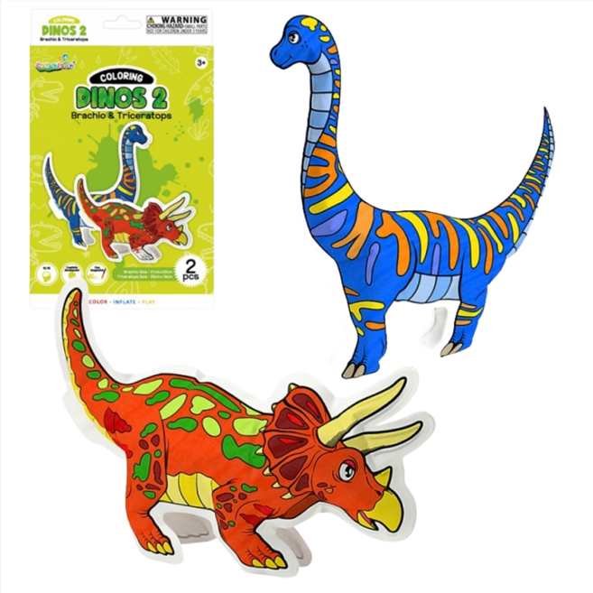 제이랜드 어린이 색칠 풍선 만들기 DIY 입체 장난감, 1개, 공룡 친구들 B타입