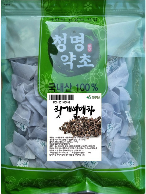 헛개열매차(80개), 80g