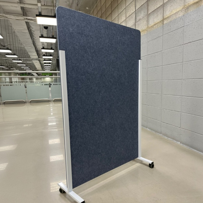 사무실파티션 사무용 파티션 책상 칸막이 회사 이동식 높이조절 가림막 공간분리 인테리어, 다크그레이(9mm)