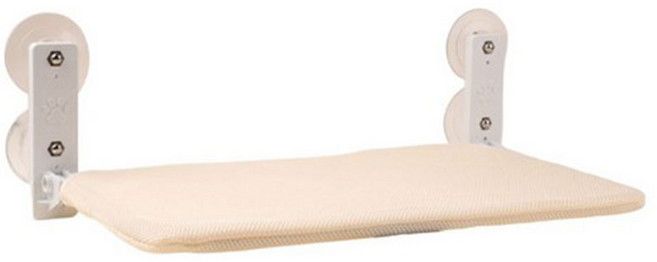 메일켓 사계절 고양이 창문해먹 거치대 휴식 흡착 창틀 침대 튼튼한, 베이지, 1개