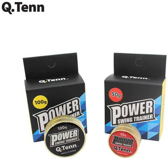 큐텐 파워스윙 웨이트 트레이너 배드민턴 테니스, 레드, 1개