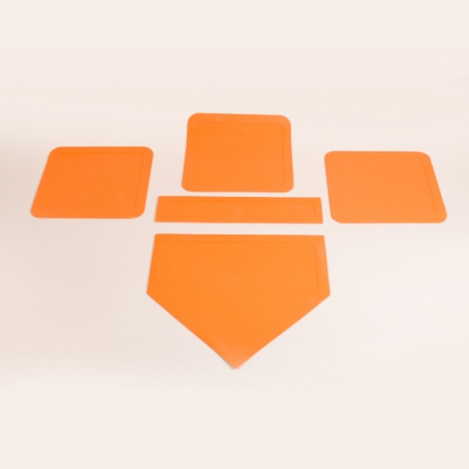 발명스포츠 니스포 간편 야구베이스 세트, 1개