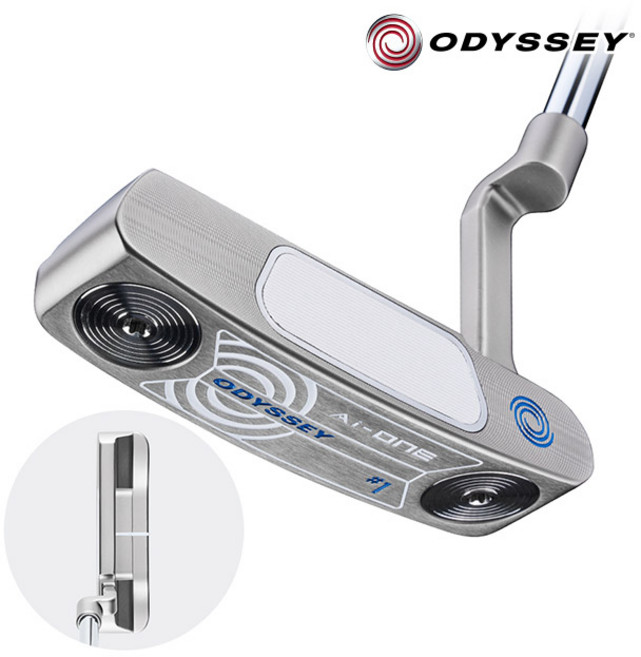 (한국캘러웨이정품오디세이) 2025년 Ai-ONE LE 실버 퍼터(1 CH), (1번 CH) 83.82cm(33인치)